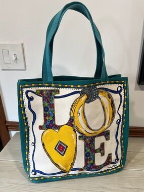 Brighton Charmed Love Canvas Tote Bag 2025